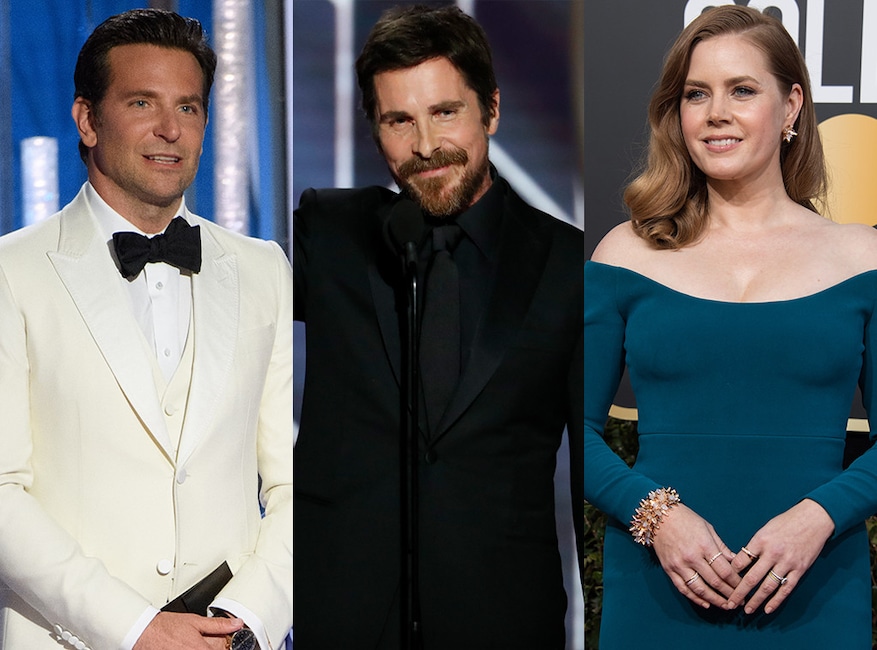 Amy Adams, Christian Bale, Bradley Cooper, 2019 Golden Globe Awards